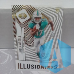 2021 Illusionists Jaylen Waddle #ILL-20 White Acetate Dolphins